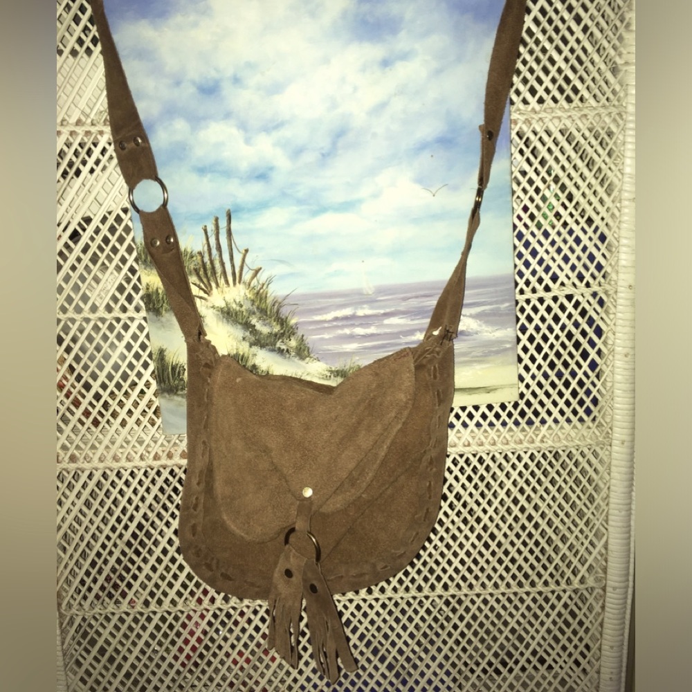 Genuine Leather unique shoulder handbag